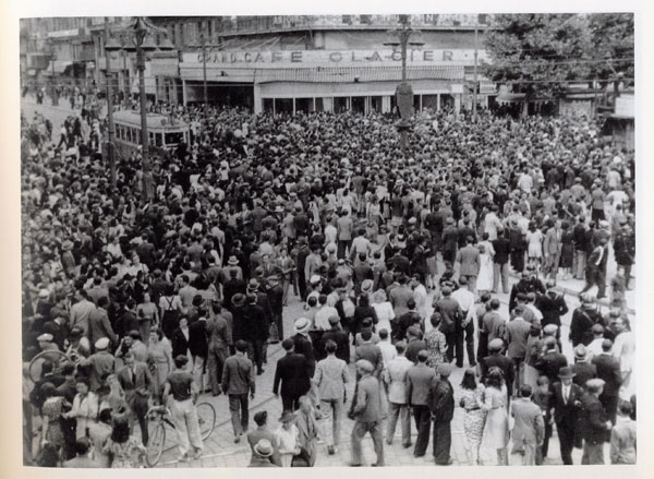 Manifestation du 14 juillet 1942